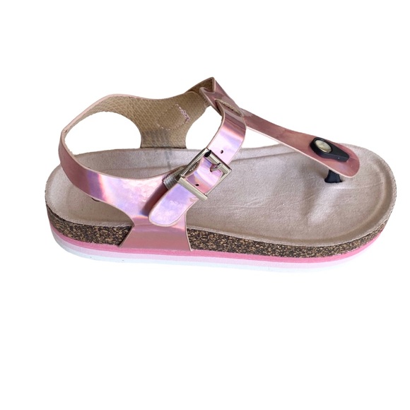 new Sprox ✪ Rainbow Thong Sandal ✪ Metallic Pink - Picture 8 of 13